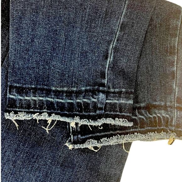 INDIGO BLUE MATERNITY JEANS size medium dark wash - Picture 4 of 5